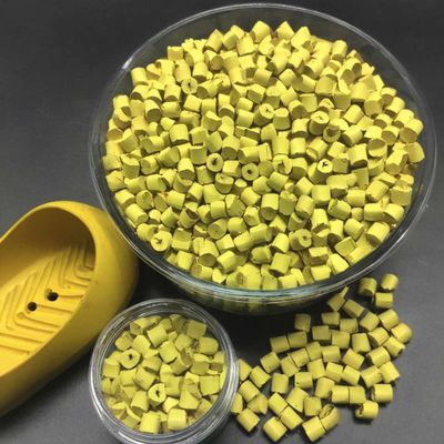 Buy Bulk Plastic Master Batch EVA Yellow Color Biodegradable Masterbatch Pellets online manufacture
