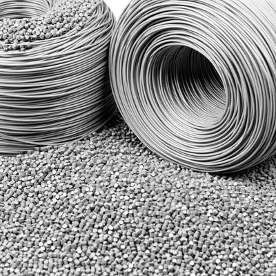 Buy Insulation Sheath PVC Compound Granules For Low Temperature Network Wire Extrusion RAL 7035 online manufacture
