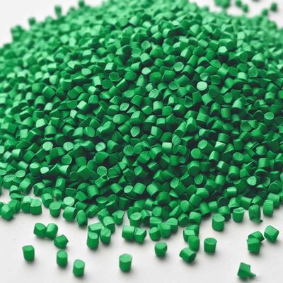 Buy Green PET Polyester Masterbatches Color Concentrate For Plastics Packaging Belts online manufacture