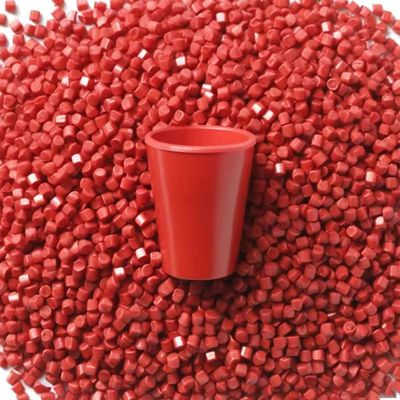 Buy Bright Red Plastic Color Concentrate PC ABS Masterbatch Pellets Odm online manufacture