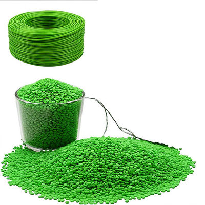 Fireproof Cable Polyvinyl Chloride PVC Compound Granules Anti uV