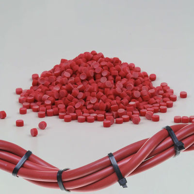 Automobile Line Insulation PVC Cable Granules Plastic Pellets Flame Retardant Sheath Compound