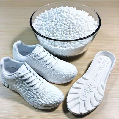 White Color EVA Masterbatch Plastic Granules Customized For Titanium Dioxide Concentration