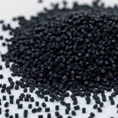 PC ABS Carbon Fiber Conductive Masterbatch Moldable Plastic Beads For Electronics Devices